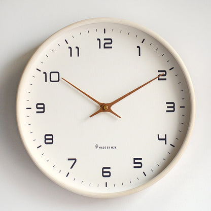 Minimalistisk analog vægur til moderne interiører Ure Tech Butik Stil C