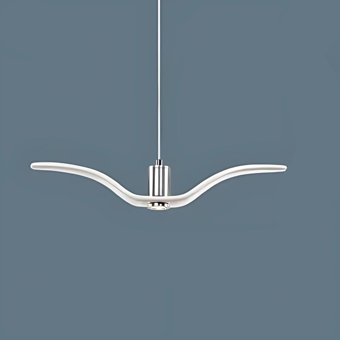 Minimalistisk pendellampe i fugleform til elegante rum Hængelamper Tech Butik Hvid C