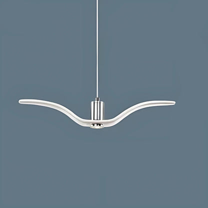 Minimalistisk pendellampe i fugleform til elegante rum Hængelamper Tech Butik Hvid C