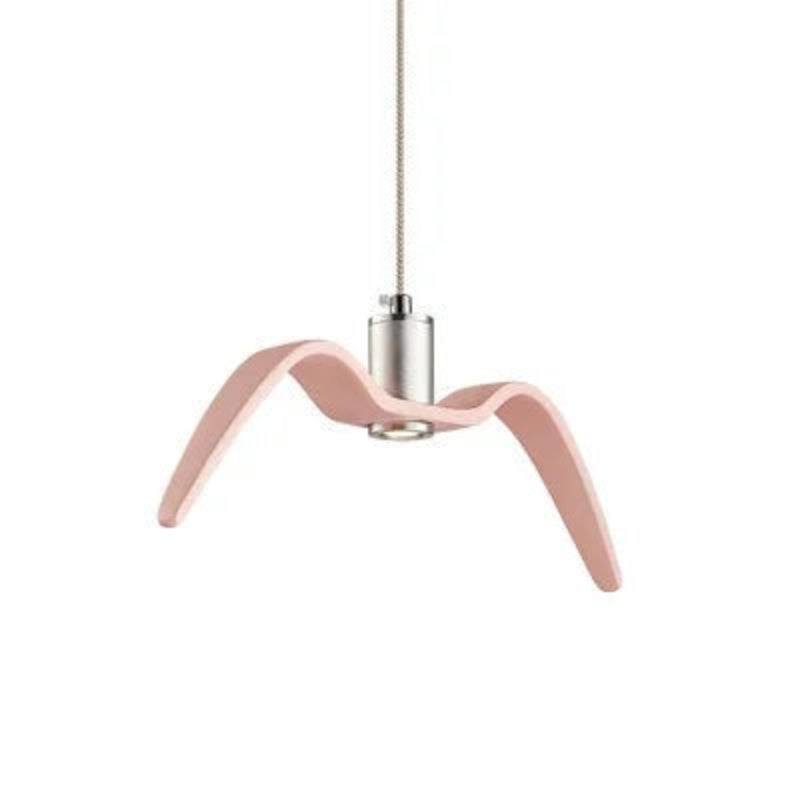 Minimalistisk pendellampe i fugleform til elegante rum Hængelamper Tech Butik Lyserød B