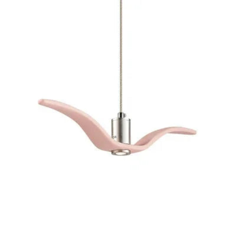 Minimalistisk pendellampe i fugleform til elegante rum Hængelamper Tech Butik Lyserød C
