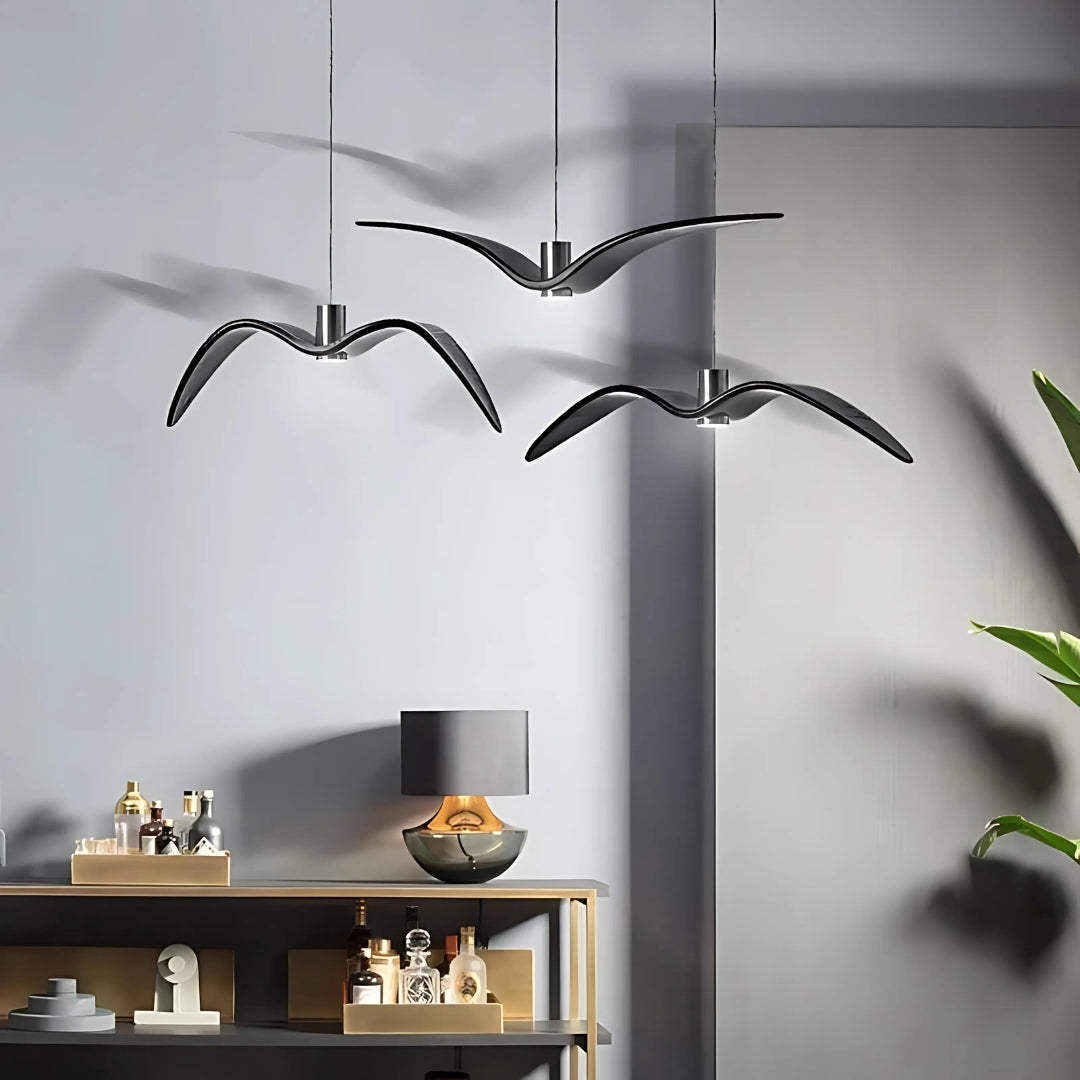 Minimalistisk pendellampe i fugleform til elegante rum Hængelamper Tech Butik