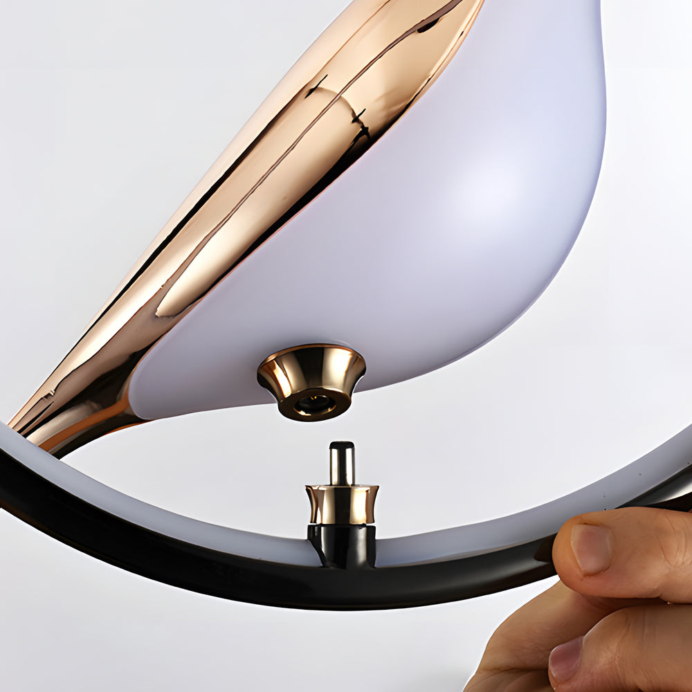 Moderne 360° roterbar fugle-pendel til spise- og opholdsrum Hængelamper Tech Butik