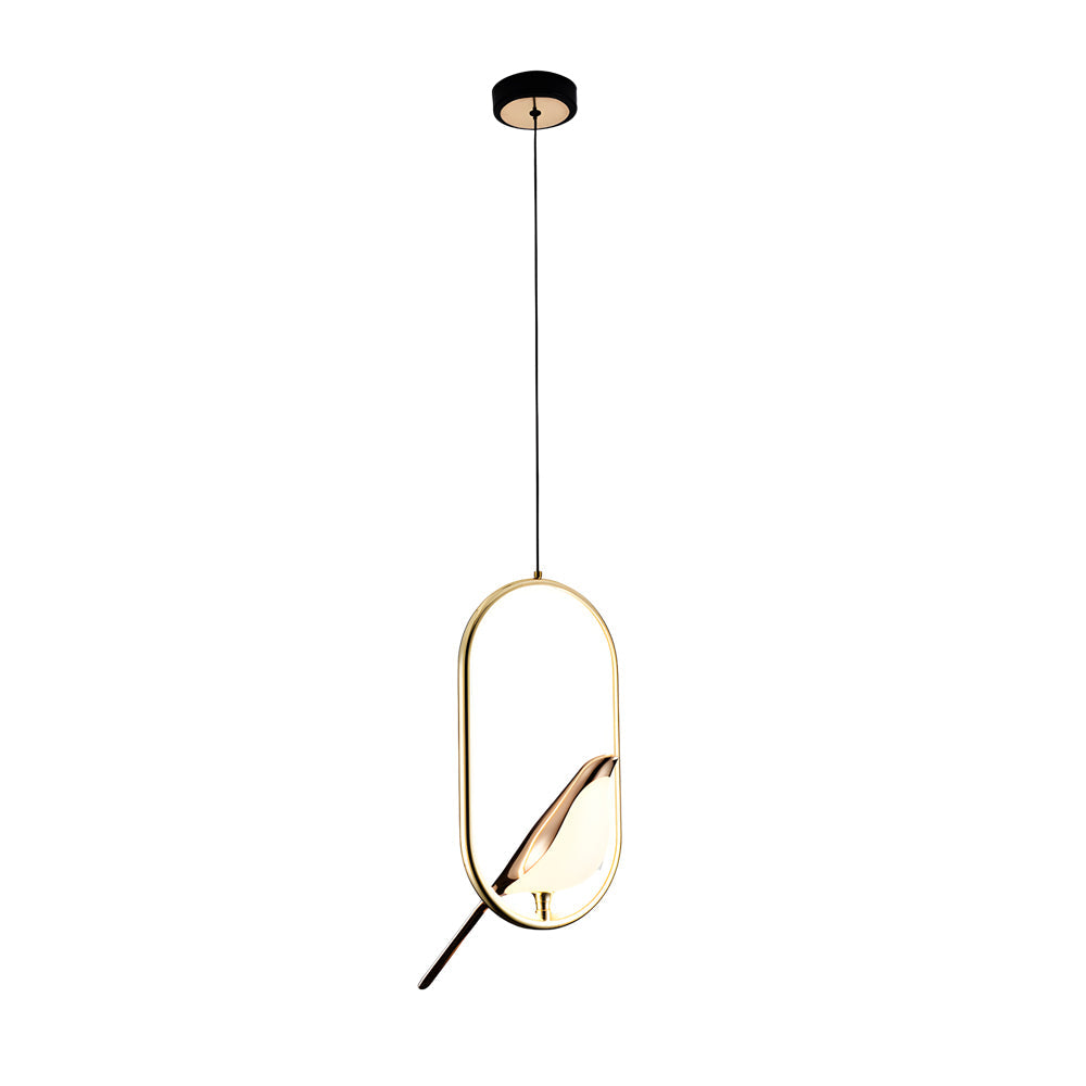 Moderne 360° roterbar fugle-pendel til spise- og opholdsrum Hængelamper Tech Butik