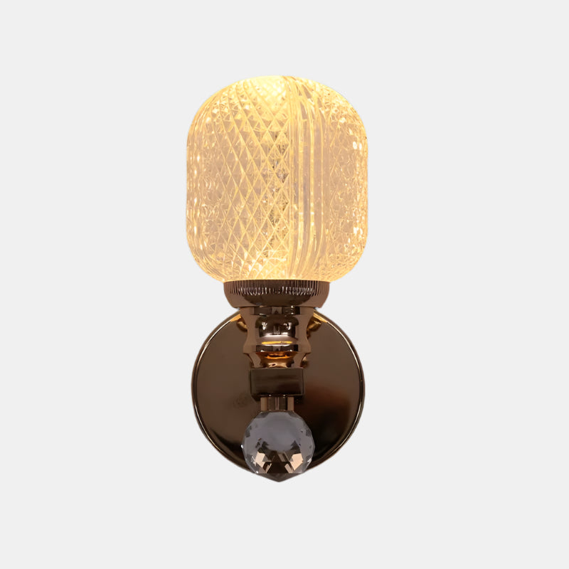 Moderne Akryl Væglampe med Cylindrisk Design Væglamper Tech Butik A