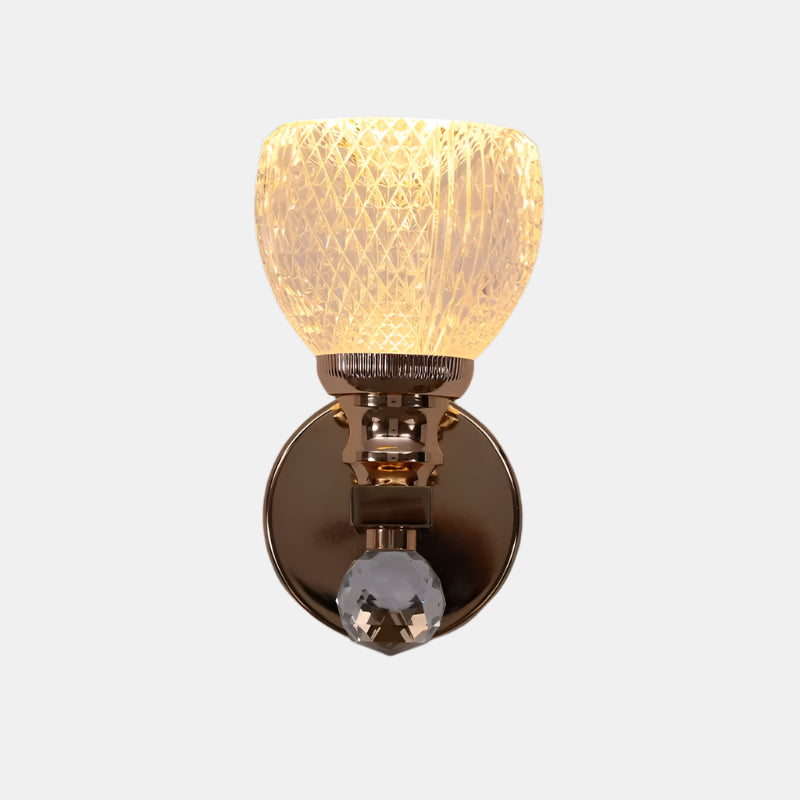 Moderne Akryl Væglampe med Cylindrisk Design Væglamper Tech Butik B