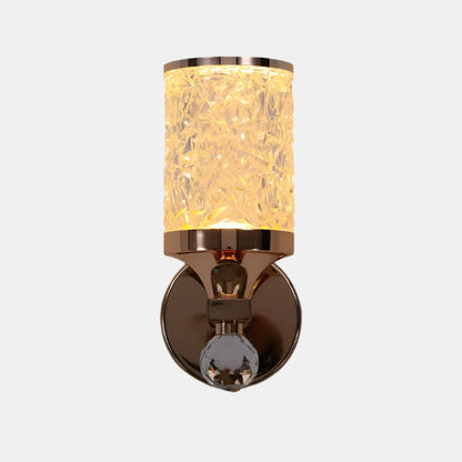 Moderne Akryl Væglampe med Cylindrisk Design Væglamper Tech Butik C