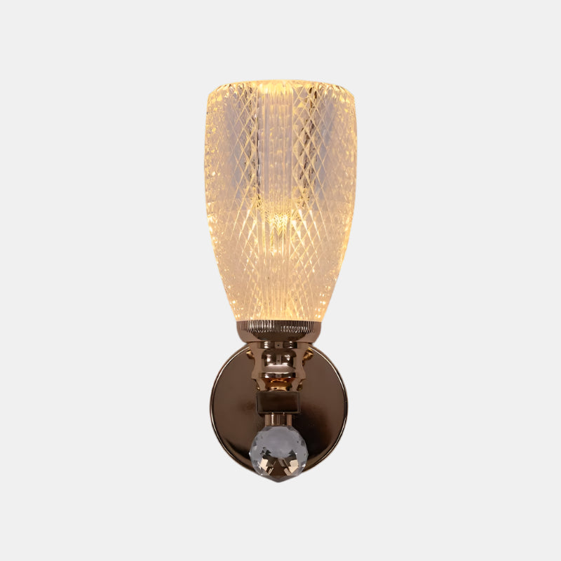 Moderne Akryl Væglampe med Cylindrisk Design Væglamper Tech Butik D