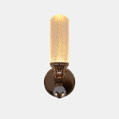 Moderne Akryl Væglampe med Cylindrisk Design Væglamper Tech Butik E