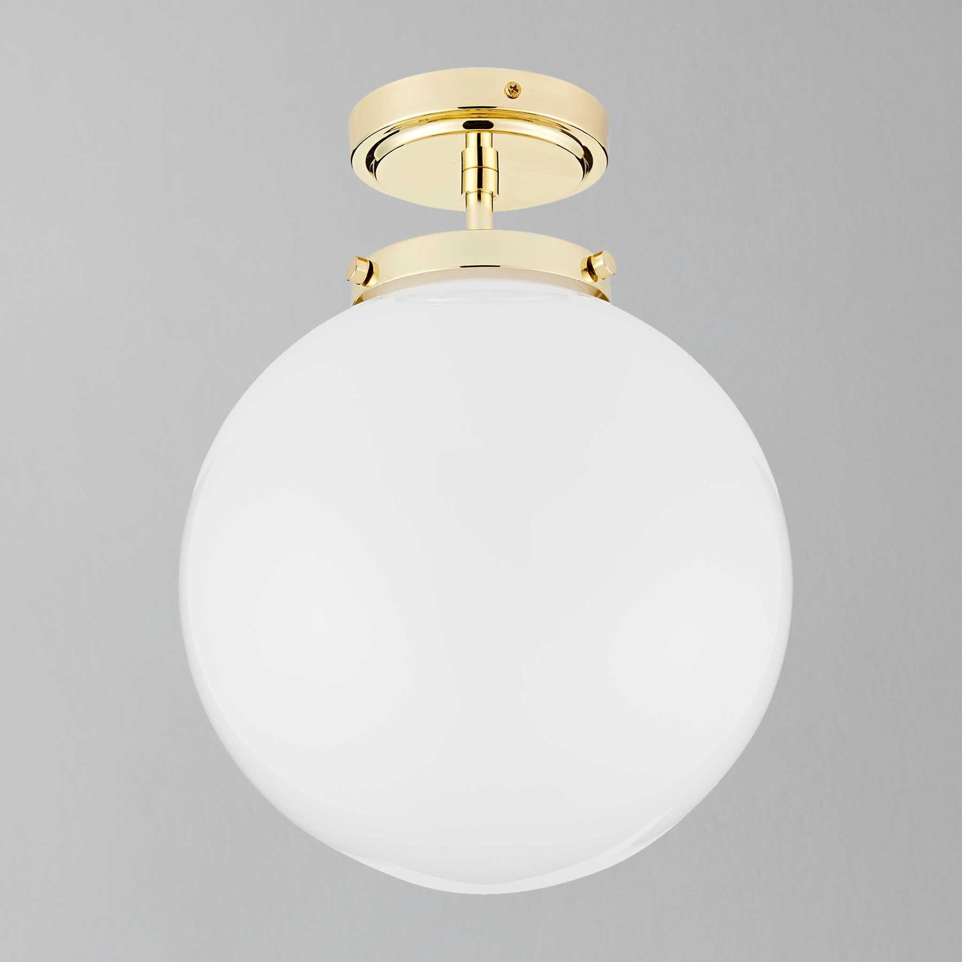 Moderne Badeværelseslampe med Opal Glasbold – Elegant Loftlampe til Bad Loftlampe Tech Butik