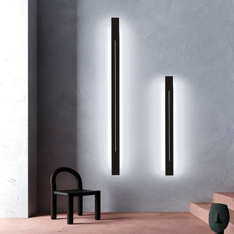 Moderne Lineær LED Væglampe til Elegant Hjemmebelysning Væglampe Tech Butik