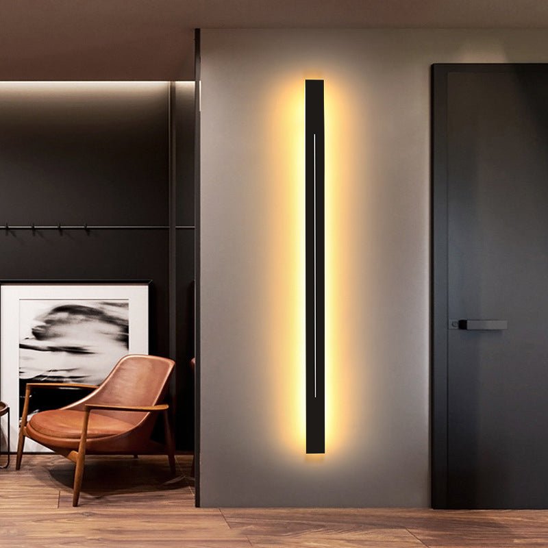 Moderne Lineær LED Væglampe til Elegant Hjemmebelysning Væglampe Tech Butik