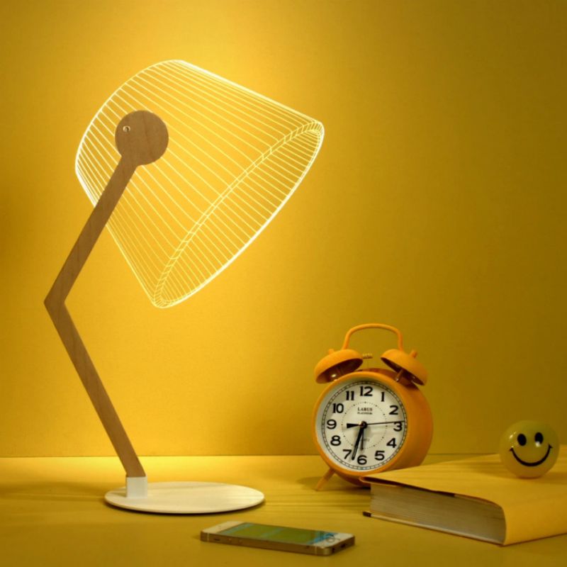 Moderne Blødglødet Bordlampe til Soveværelsets Atmosfære Praktiske lamper Tech Butik
