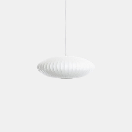 Moderne Bobleformet Loftlampe med Geometrisk Design Hængelampe Tech Butik Model A ∅ 40 cm x H 22 cm Hvid