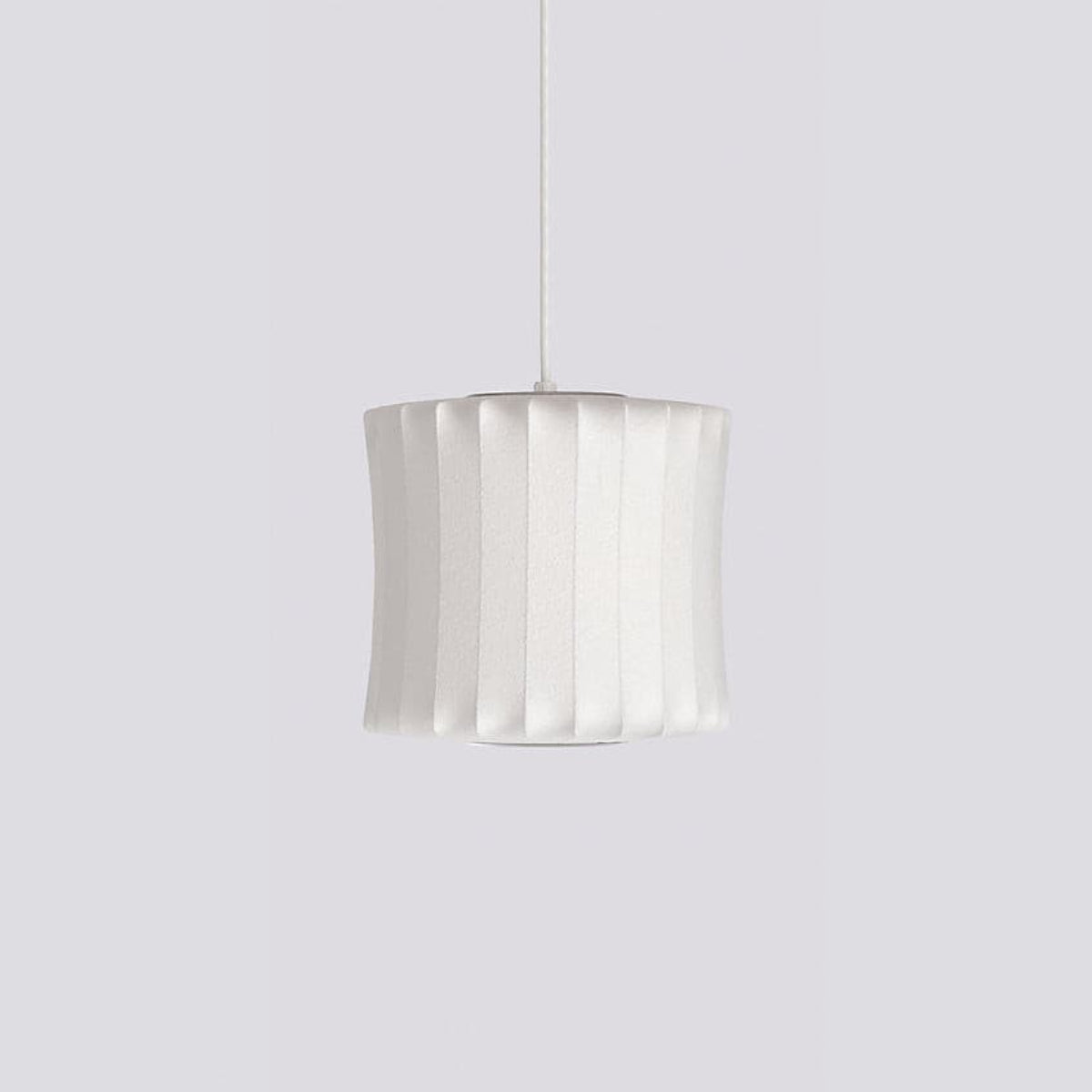 Moderne Bobleformet Loftlampe med Geometrisk Design Hængelampe Tech Butik Model G ∅ 45 cm x H 42 cm Hvid