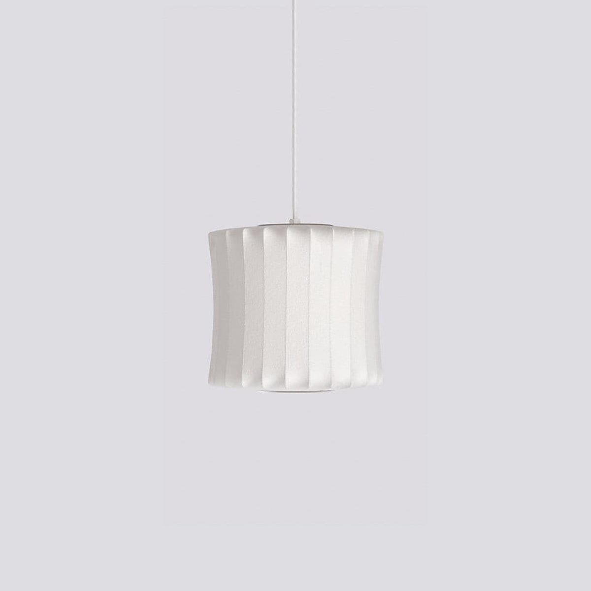 Moderne Bobleformet Loftlampe med Geometrisk Design Hængelampe Tech Butik Model G ∅ 35 cm x H 32 cm Hvid