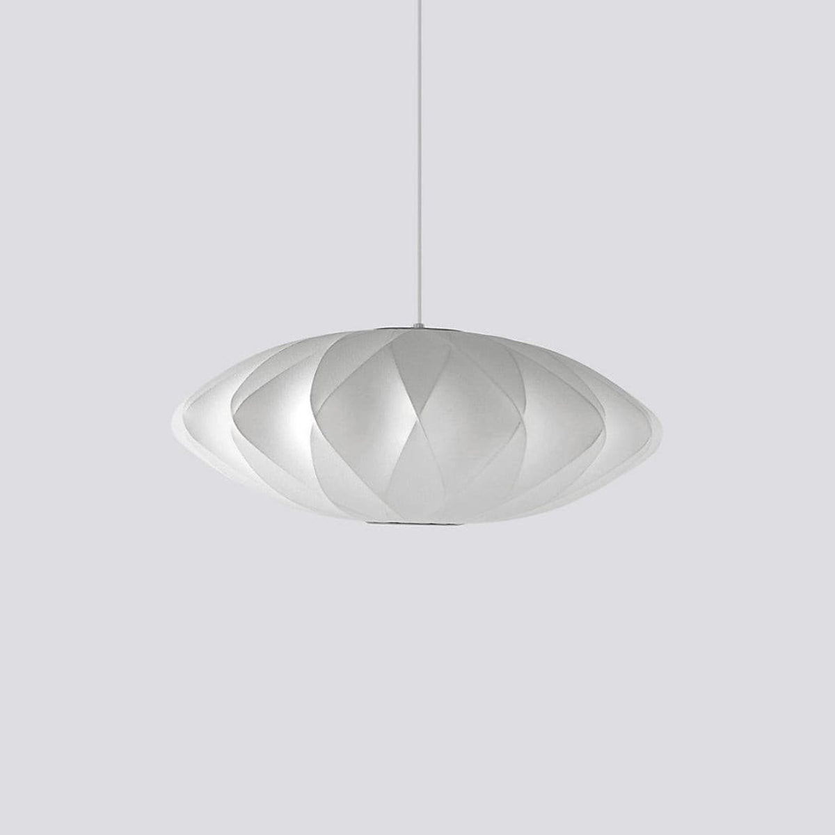 Moderne Bobleformet Loftlampe med Geometrisk Design Hængelampe Tech Butik Model B ∅ 50 cm x H 25 cm Hvid
