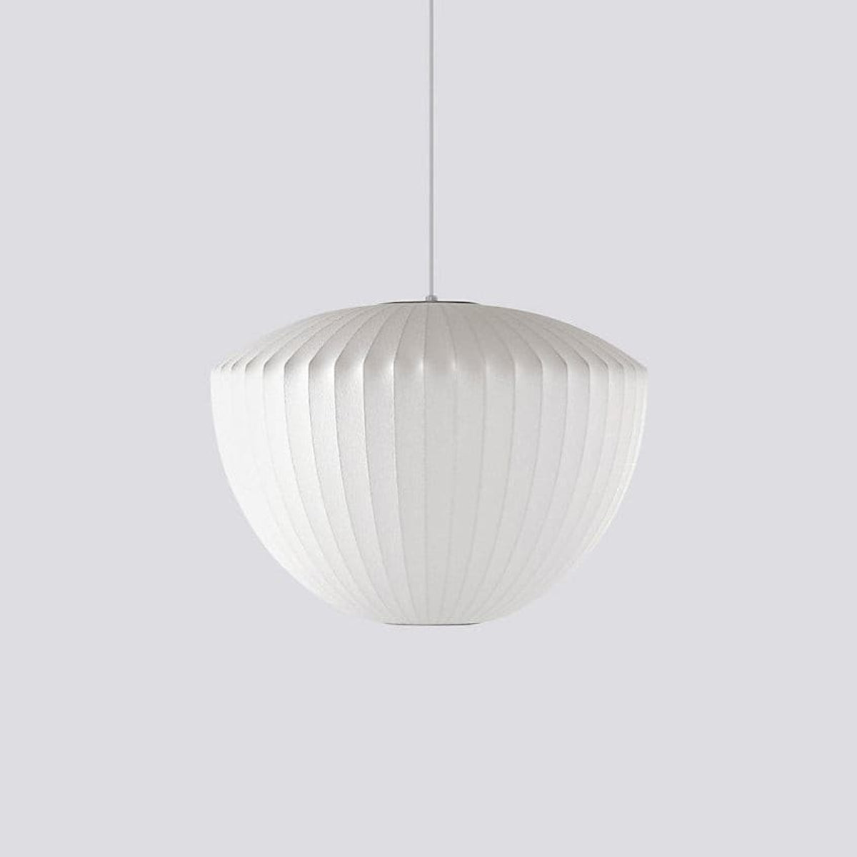 Moderne Bobleformet Loftlampe med Geometrisk Design Hængelampe Tech Butik Model H ∅ 50 cm x H 38 cm Hvid
