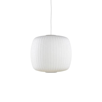 Moderne Bobleformet Loftlampe med Geometrisk Design Hængelampe Tech Butik Model I ∅ 40 cm x H 42 cm Hvid