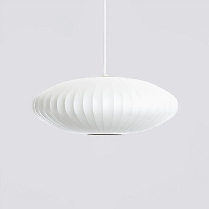 Moderne Bobleformet Loftlampe med Geometrisk Design Hængelampe Tech Butik Model A ∅ 80 cm x H 25 cm Hvid