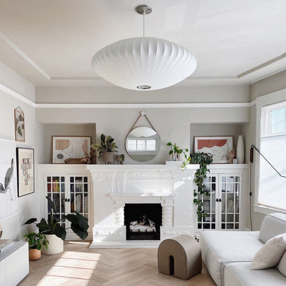 Moderne Bobleformet Loftlampe med Geometrisk Design Hængelampe Tech Butik