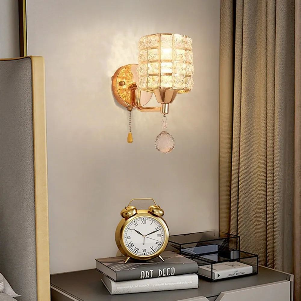 Moderne Cylinder LED-væglampe til soveværelse, stue eller badeværelse Væglamper Tech Butik