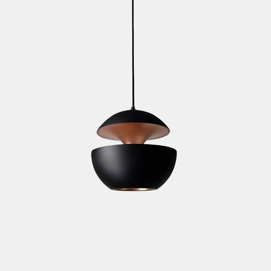 Moderne Eclipse LED-pendel til indendørs belysning Pendellampe Tech Butik Dia 25cm x H 25cm Sort