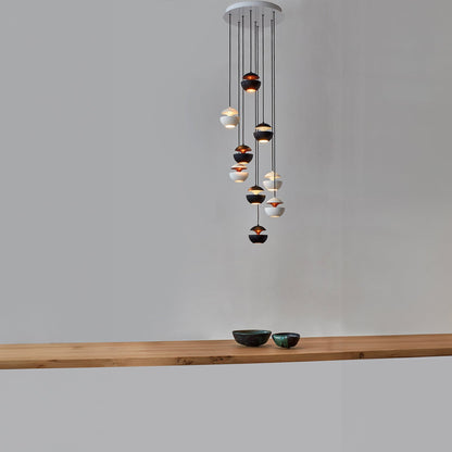 Moderne Eclipse LED-pendel til indendørs belysning Pendellampe Tech Butik