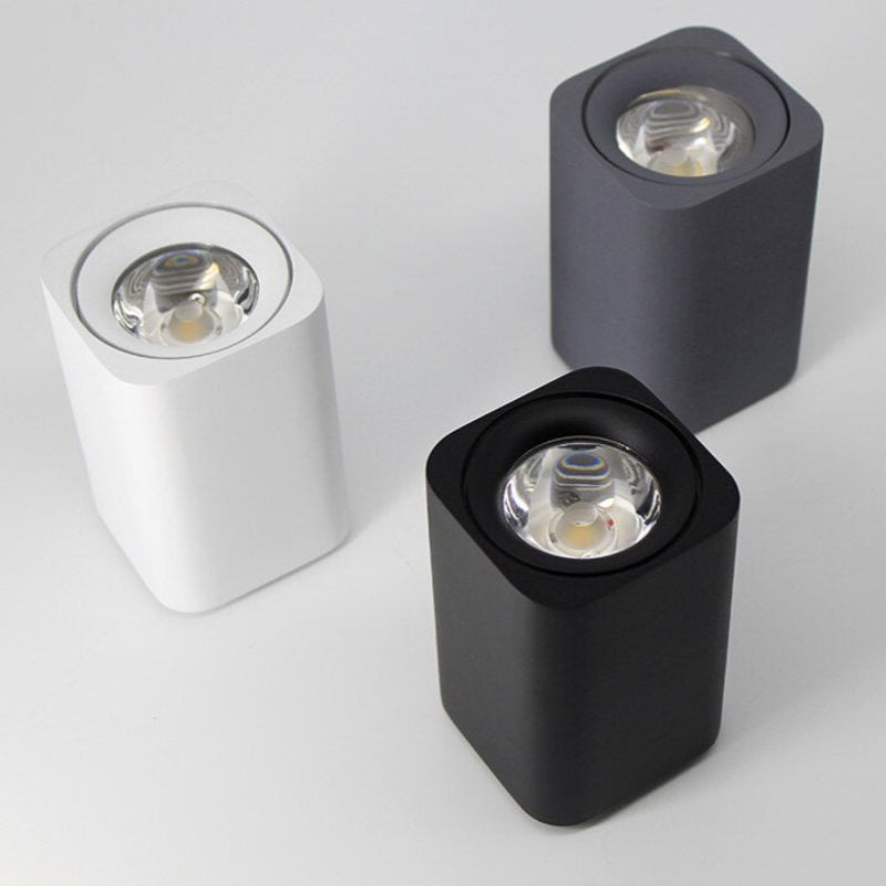 Moderne Firkantet LED Loftspot til Indendørs Brug Loftlamper Tech Butik