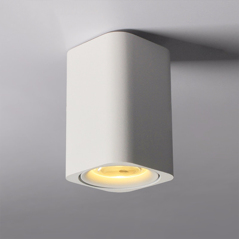 Moderne Firkantet LED Loftspot til Indendørs Brug Loftlamper Tech Butik