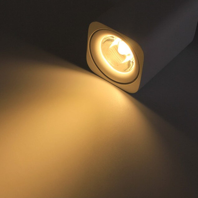 Moderne Firkantet LED Loftspot til Indendørs Brug Loftlamper Tech Butik