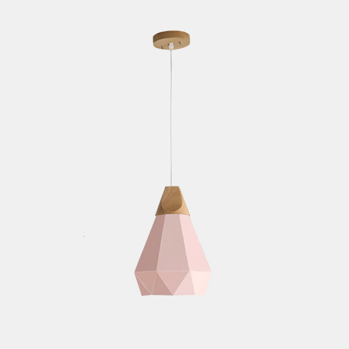 Moderne Geometrisk Pendellampe med Diamantmønster