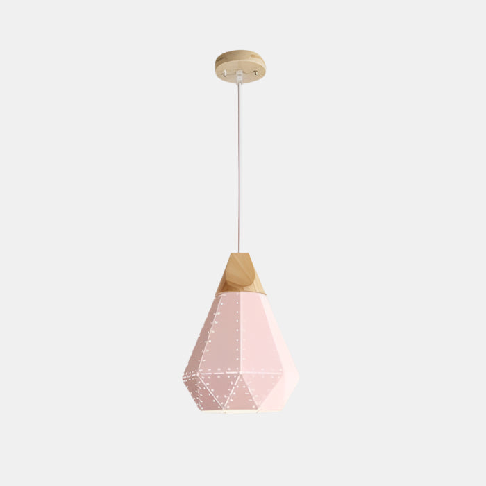 Moderne Geometrisk Pendellampe med Diamantmønster