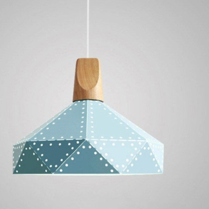 Moderne Geometrisk Pendellampe med Diamantmønster Hængelamper Tech Butik