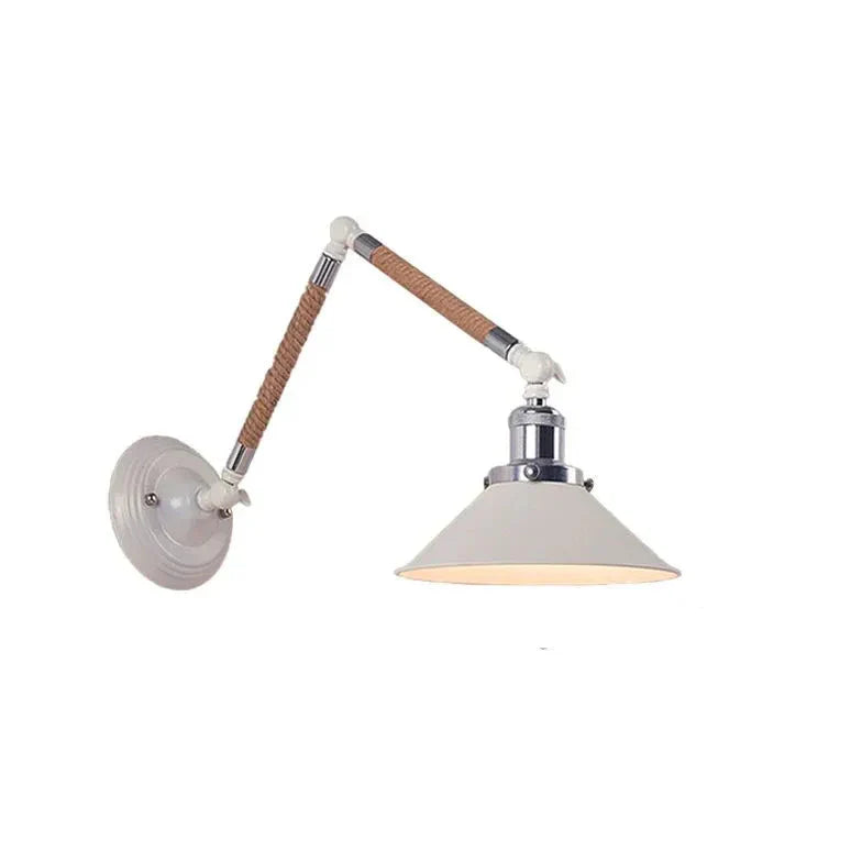 Moderne Glow Justerbar Væglampe Lamp Tech Butik Hvid 20CM