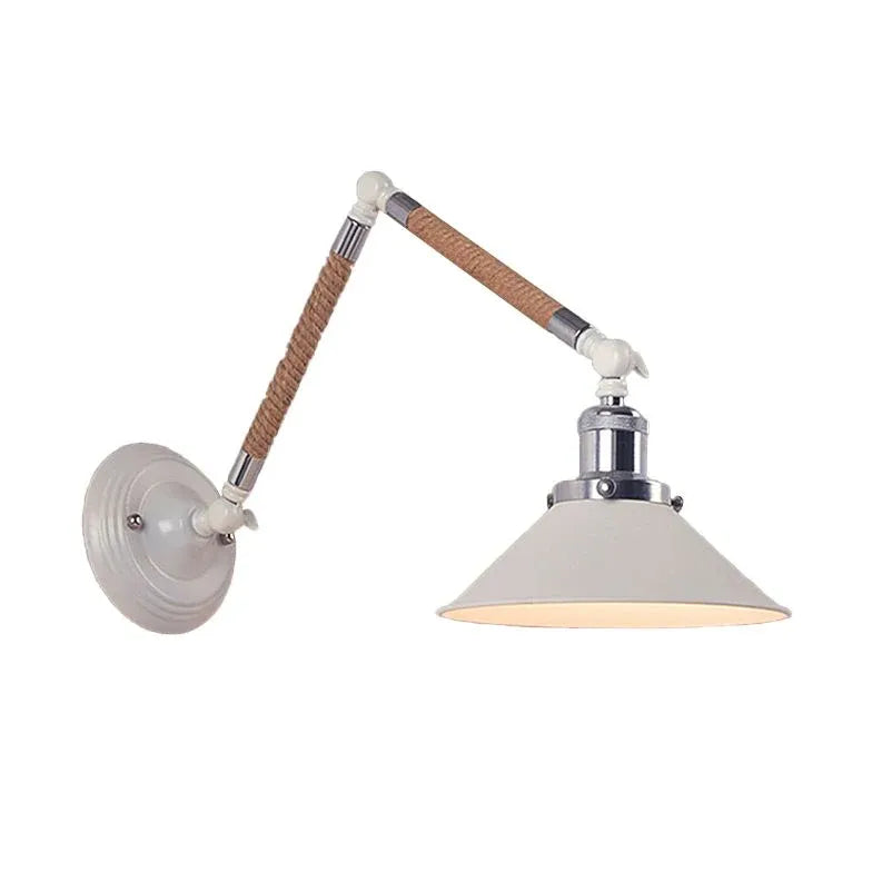 Moderne Glow Justerbar Væglampe Lamp Tech Butik Hvid 22CM