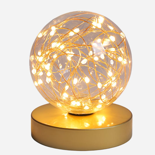 Moderne Glow Loftslampe Stemningsbelysning Tech Butik Guld Naturligt lys