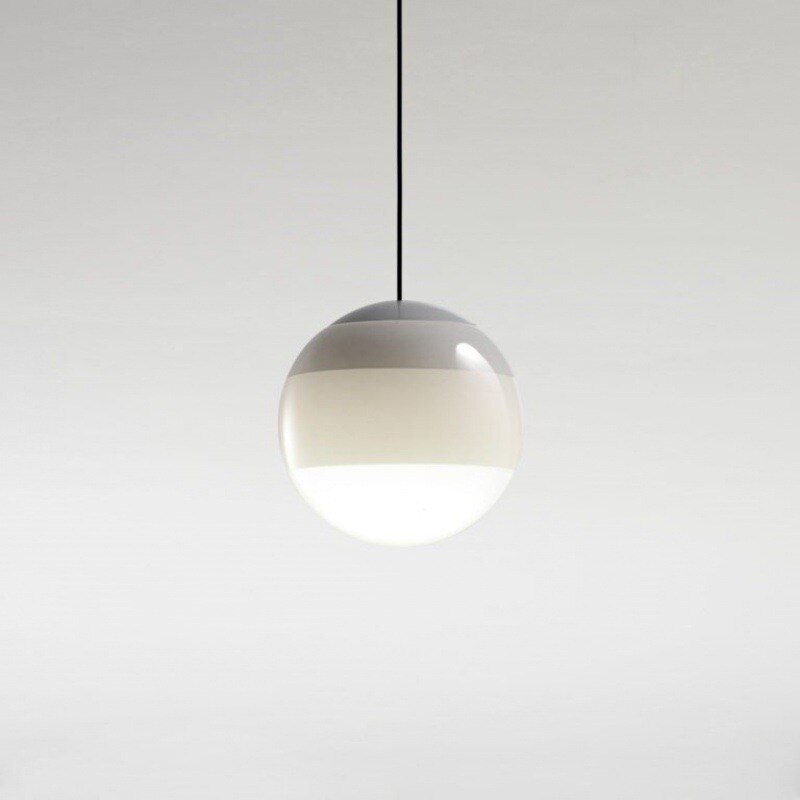Moderne Gradient Farvependellampe til Nutidige Interiører Pendellampe Tech Butik Grå Diameter 15cm Varmt lys (2700K-3500K)