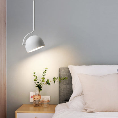 Moderne Hængende LED-lampe til Sengekomfort Hængelamper Tech Butik Hvid Tre farveændringer
