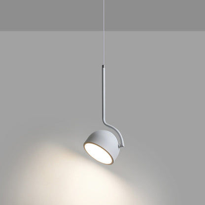 Moderne Hængende LED-lampe til Sengekomfort Hængelamper Tech Butik Hvid Dæmpbar styres med fjernbetjening
