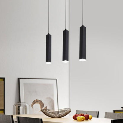 Moderne Hængende Mini Lampe til Elegant Belysning Hængelamper Tech Butik Sort 30.5cm Varm hvid Dæmpbar