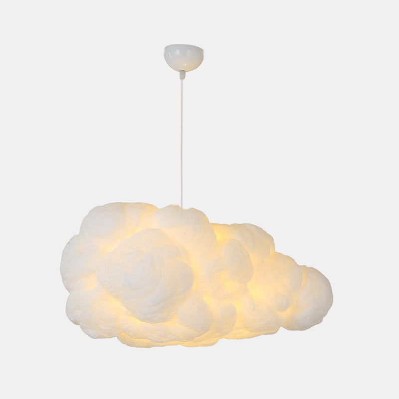 Moderne Hængende Lampe i Hvid – Elegant Belysning til Soveværelse Belysning Tech Butik Hvid 40 cm