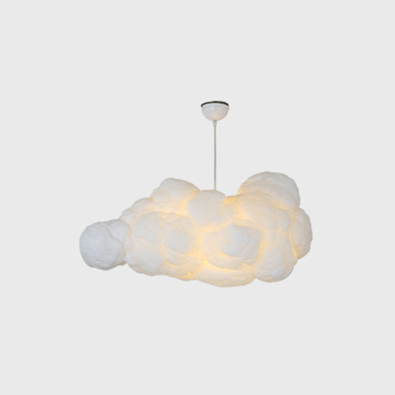Moderne Hængende Lampe i Hvid – Elegant Belysning til Soveværelse Belysning Tech Butik Hvid 30 cm