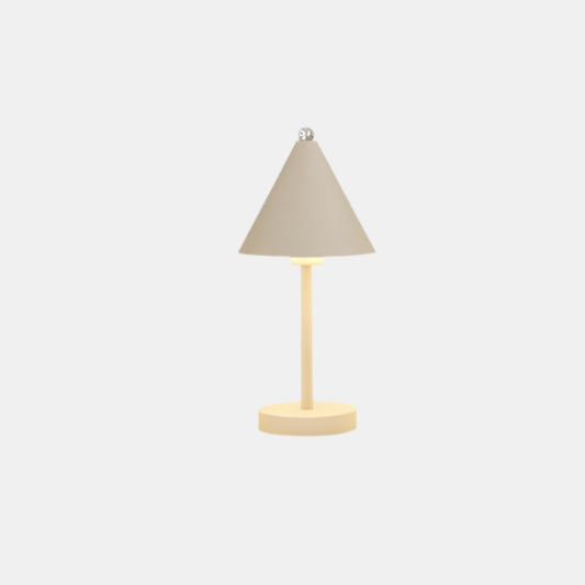 Moderne Jernbordlampe med Elegant Minimalistisk Design Bordlamper Tech Butik Hvid
