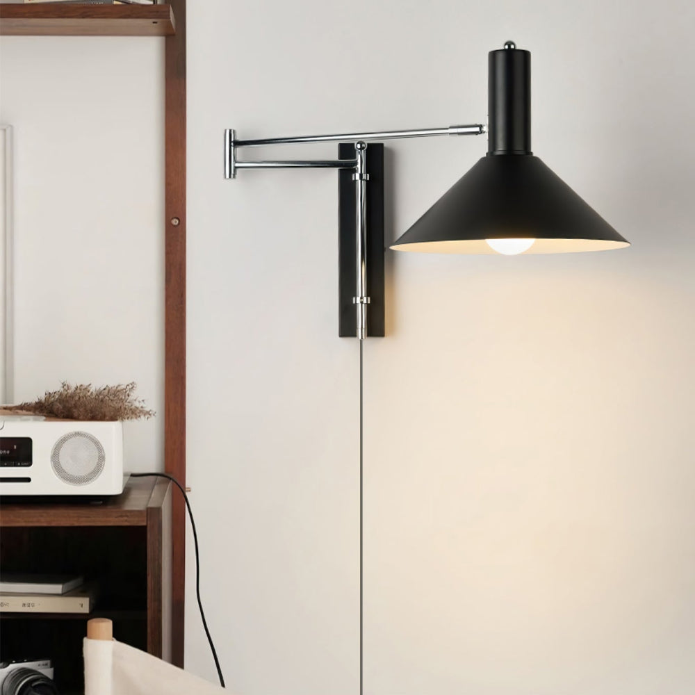 Moderne Justerbar Væglampe i Minimalistisk Design Væglampe Tech Butik