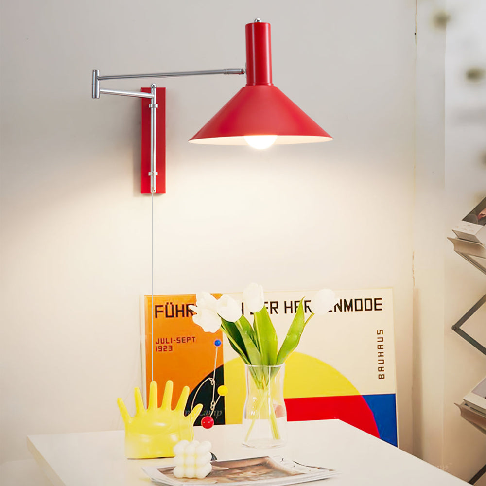 Moderne Justerbar Væglampe i Minimalistisk Design Væglampe Tech Butik