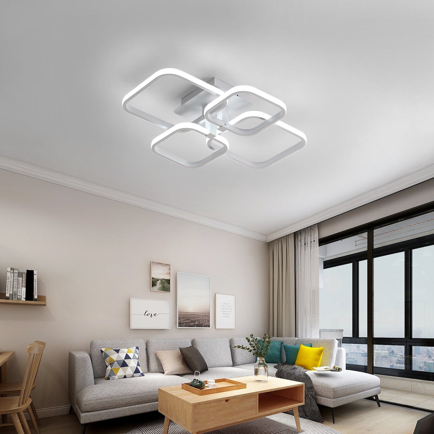 Moderne LED-loftlampe til ethvert rum Loftlamper Tech Butik