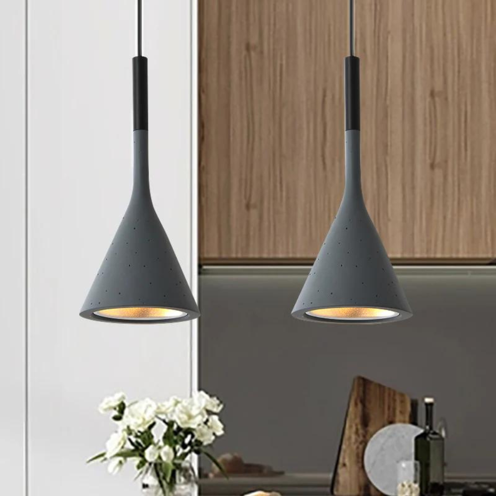 Moderne LED-pendel lampe til indendørsrum og spiseområder Hængelamper Tech Butik
