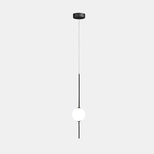 Moderne LED-pendel lampe til stilfulde hjem Hængelamper Tech Butik Sort 1 lys