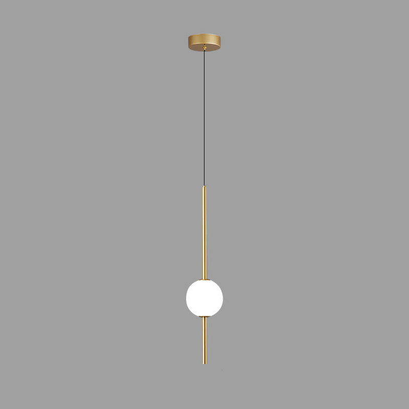Moderne LED-pendel lampe til stilfulde hjem Hængelamper Tech Butik Guld 1 lys